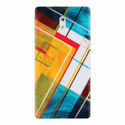 Husa silicon pentru Nokia 3, Abstraction Color Shape foto