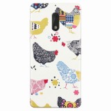 Husa silicon pentru Nokia 6, Chickens