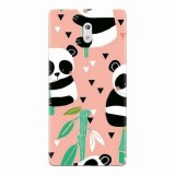 Husa silicon pentru Nokia 3, Baby Panda 001