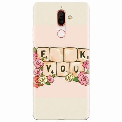 Husa silicon pentru Nokia 7 Plus, Scrabble foto