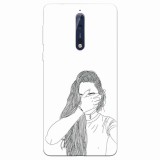 Husa silicon pentru Nokia 8, Dont Look