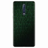 Husa silicon pentru Nokia 8, Binary Code