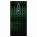 Husa silicon pentru Nokia 8, Binary Code