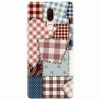 Husa silicon pentru Nokia 7 Plus, Patchwork Vector
