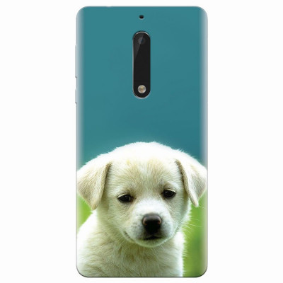 Husa silicon pentru Nokia 5, Puppy Style foto