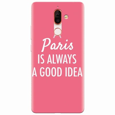 Husa silicon pentru Nokia 7 Plus, Paris Is Always A Good Idea foto