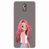 Husa silicon pentru Nokia 3.1, Cute Girl