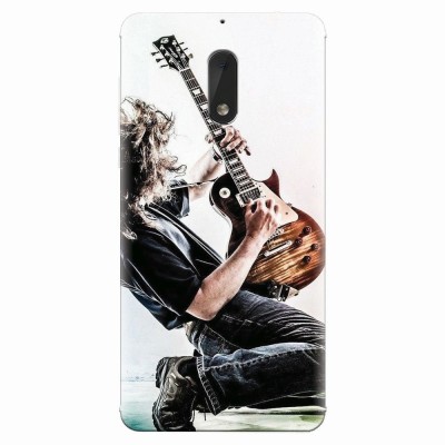 Husa silicon pentru Nokia 6, Rock Star foto