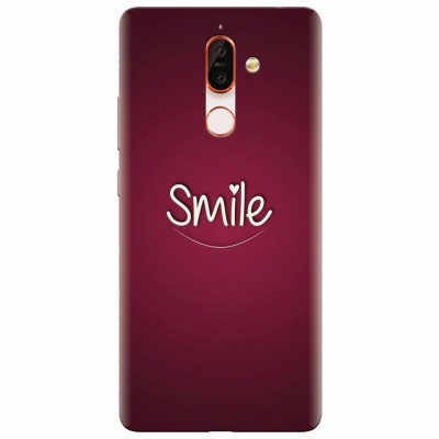 Husa silicon pentru Nokia 7 Plus, Smile Love foto