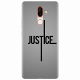 Husa silicon pentru Nokia 7 Plus, Amir Justice Minimalistic Nubheebuccus Text