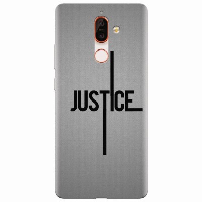 Husa silicon pentru Nokia 7 Plus, Amir Justice Minimalistic Nubheebuccus Text foto