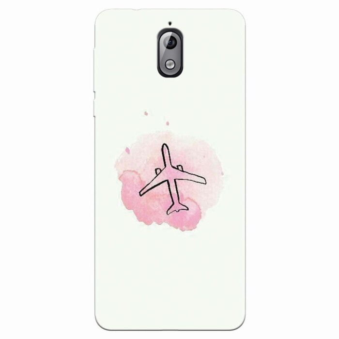 Husa silicon pentru Nokia 3.1, Airplain