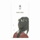 Husa silicon pentru Nokia 3, Miss You