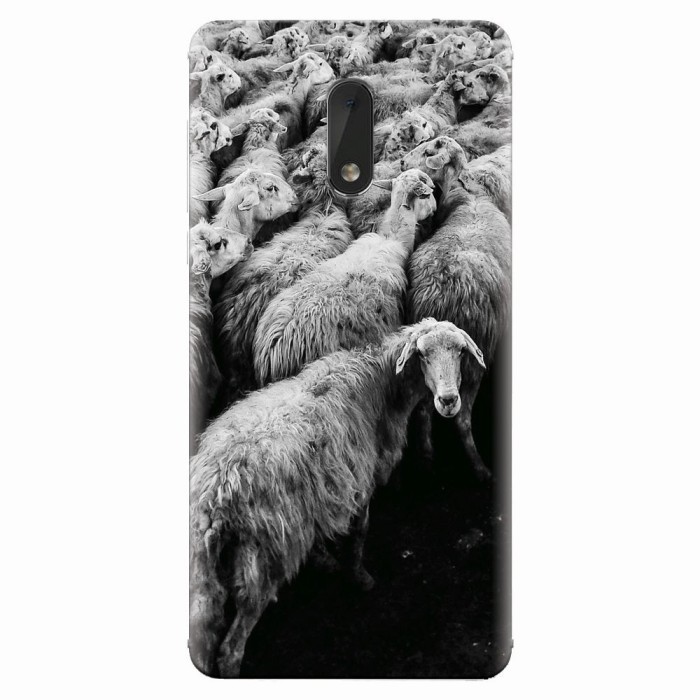 Husa silicon pentru Nokia 6, Sheep