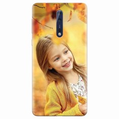 Husa silicon personalizata pentru Nokia 8, Personalizata