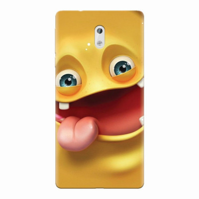 Husa silicon pentru Nokia 3, Cute Monster foto