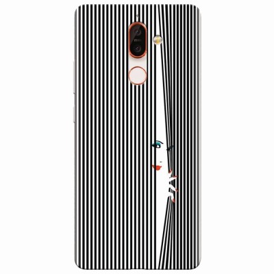 Husa silicon pentru Nokia 7 Plus, Stripe foto