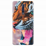 Husa silicon pentru Nokia 8, Angry Tiger Teeth Fresh