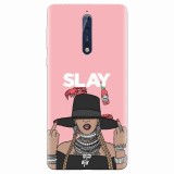 Husa silicon pentru Nokia 8, Slay