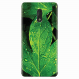 Husa silicon pentru Nokia 6, Leaves And Dew