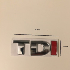 Emblema TDI i ROSU