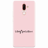 Husa silicon pentru Nokia 7 Plus, Stay Positive