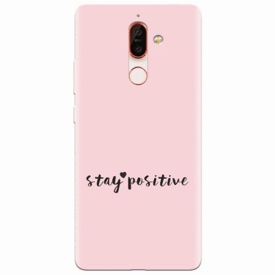 Husa silicon pentru Nokia 7 Plus, Stay Positive foto