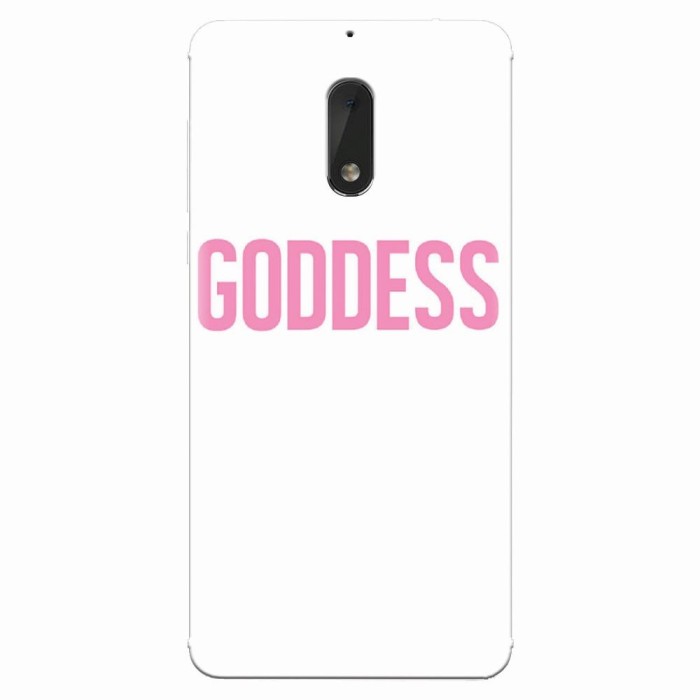 Husa silicon pentru Nokia 6, Goddess Girly