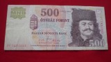 BANCNOTA 500 FORINT 2008