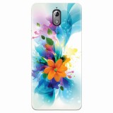 Husa silicon pentru Nokia 3.1, Flower 011