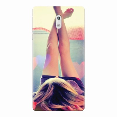 Husa silicon pentru Nokia 3, Relax Girl foto