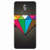 Husa silicon pentru Nokia 3.1, Colorful Diamond