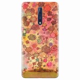 Husa silicon pentru Nokia 8, Girly X