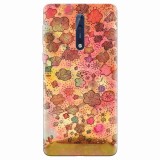 Husa silicon pentru Nokia 8, Girly X