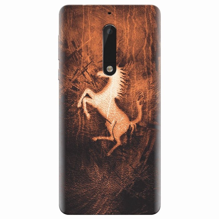 Husa silicon pentru Nokia 5, Amazing Horse