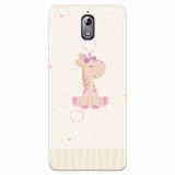 Husa silicon pentru Nokia 3.1, Giraffe Cute