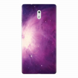 Husa silicon pentru Nokia 3, Purple Supernova Nebula Explosion