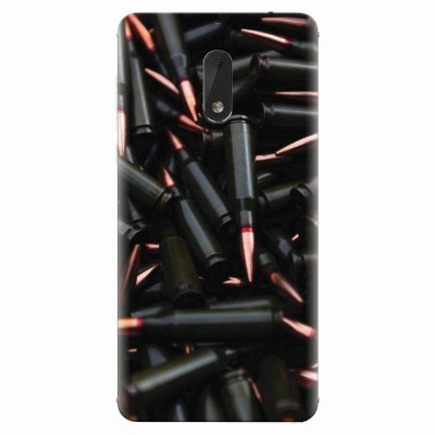 Husa silicon pentru Nokia 6, Ammunition Bullets foto