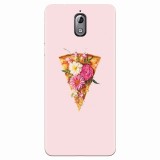 Husa silicon pentru Nokia 3.1, Flower Pizza