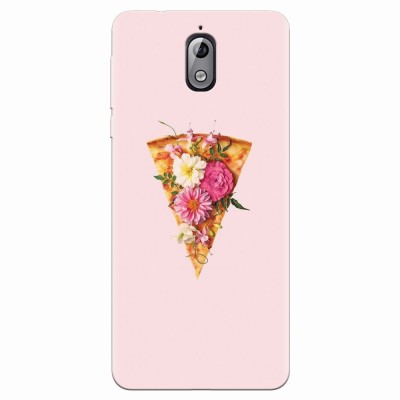 Husa silicon pentru Nokia 3.1, Flower Pizza foto