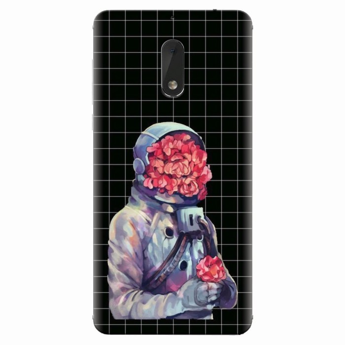 Husa silicon pentru Nokia 6, Astronaut Love