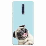 Husa silicon pentru Nokia 8, Happy Dog