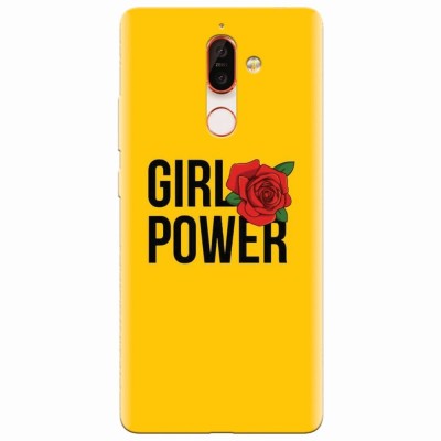 Husa silicon pentru Nokia 7 Plus, Girl Power foto