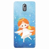 Husa silicon pentru Nokia 3.1, Cute Angel