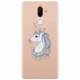 Husa silicon pentru Nokia 7 Plus, Cute Rose Gold