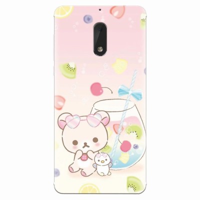 Husa silicon pentru Nokia 6, Tiny And Cute foto