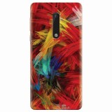 Husa silicon pentru Nokia 5, Colorful Digital Painting Strokes