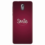 Husa silicon pentru Nokia 3.1, Smile Love