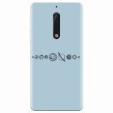 Husa silicon pentru Nokia 5, Planets
