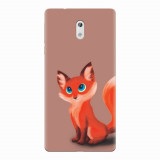 Husa silicon pentru Nokia 3, Fox Cartoon Animal And